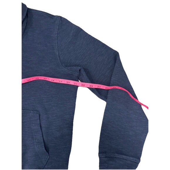 Theory Shawl/Cowl Neck Pullover Sweater Men’s Size M Navy Blue - Picture 5 of 7